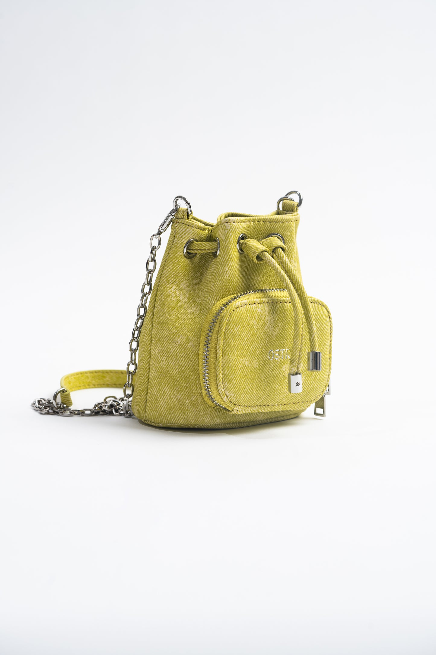 Lime Green Bucket Bag