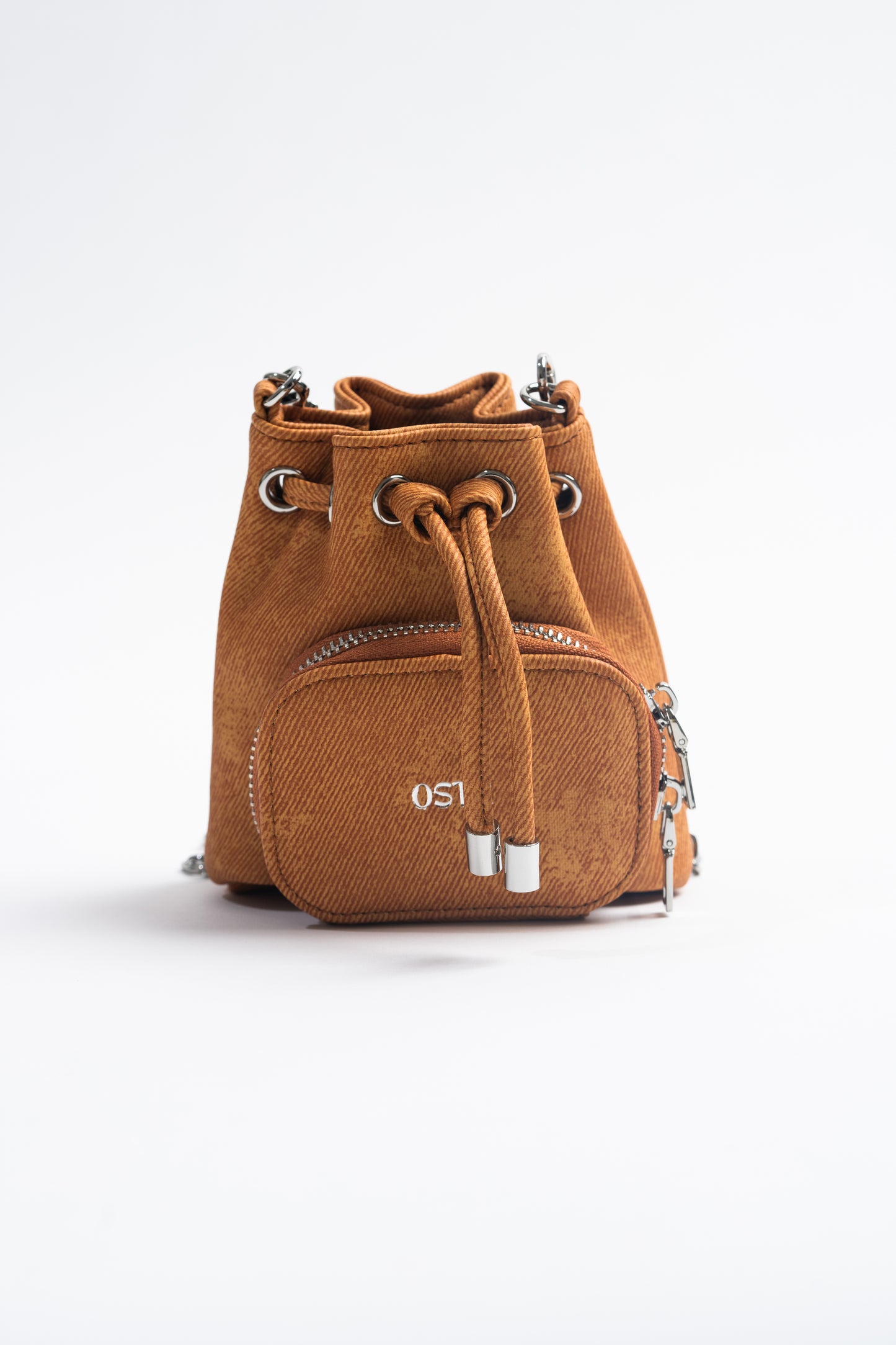 Brown Bucket Bag