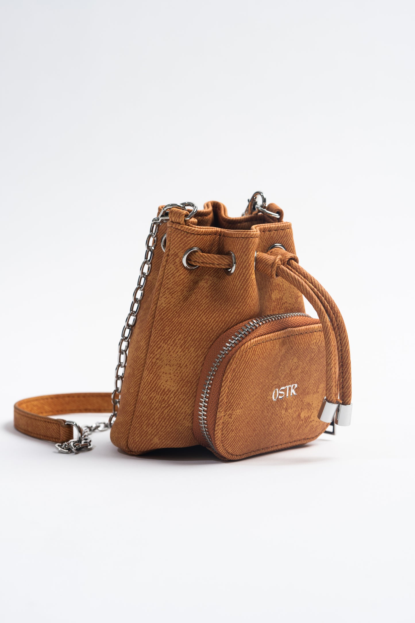 Brown Bucket Bag