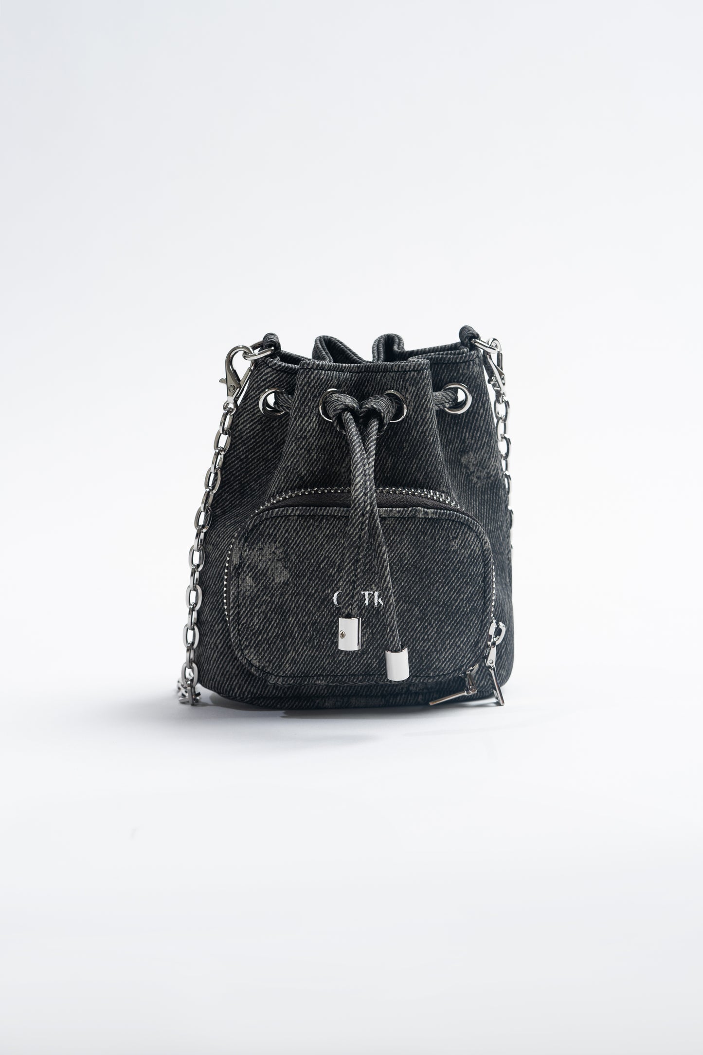 Black Bucket Bag