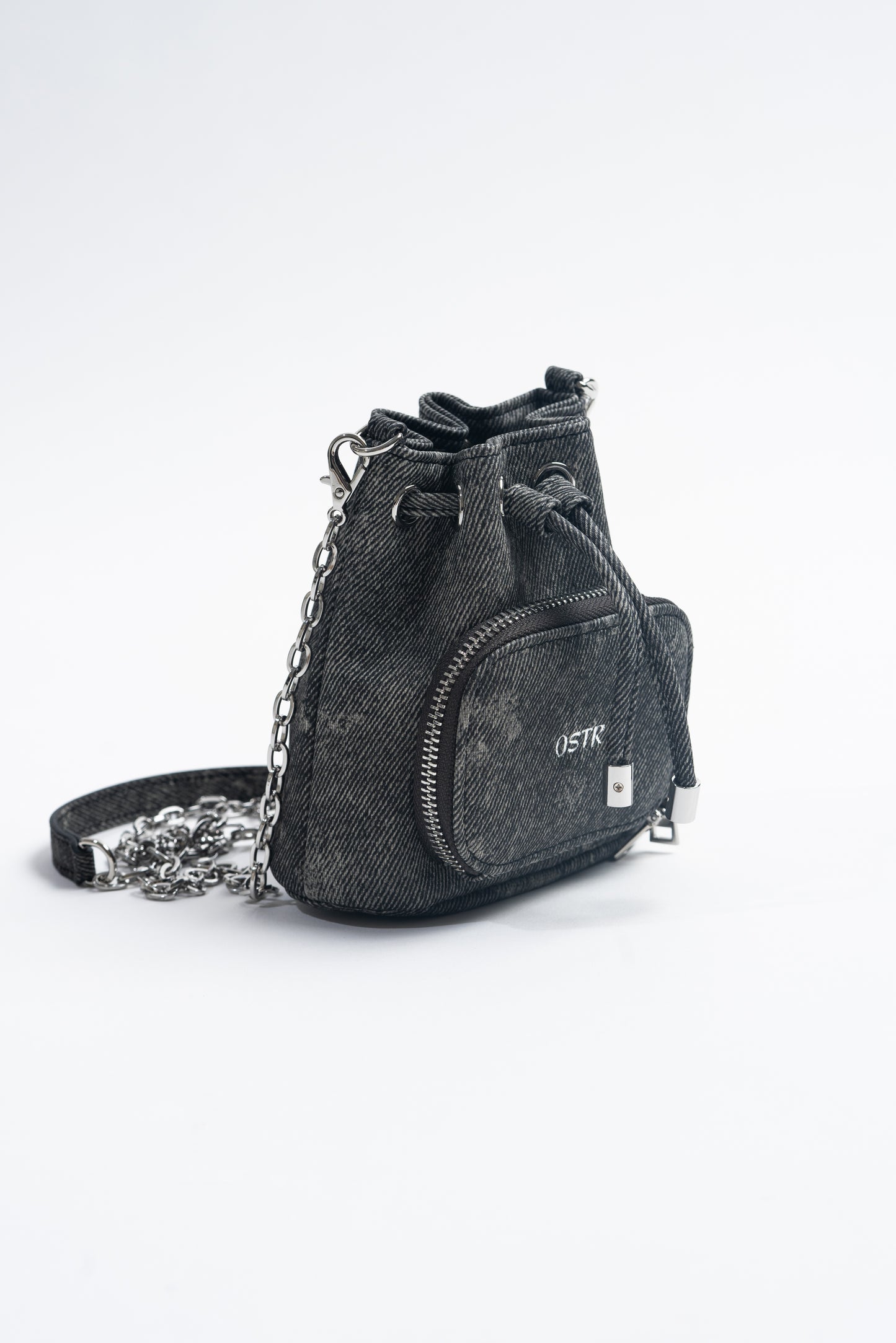 Black Bucket Bag