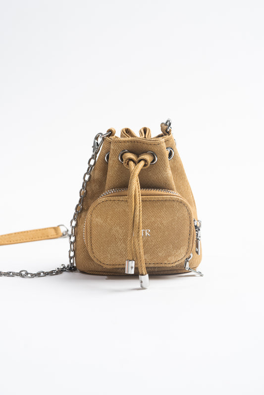 Blonde Bucket Bag