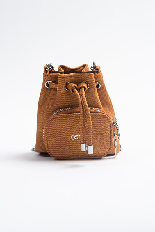 Brown Bucket Bag