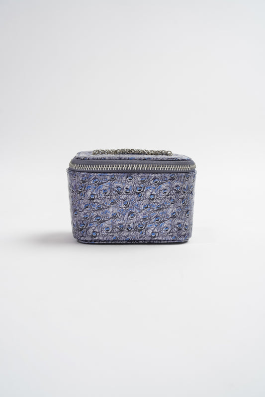 Metallic Navy Ostr Bag
