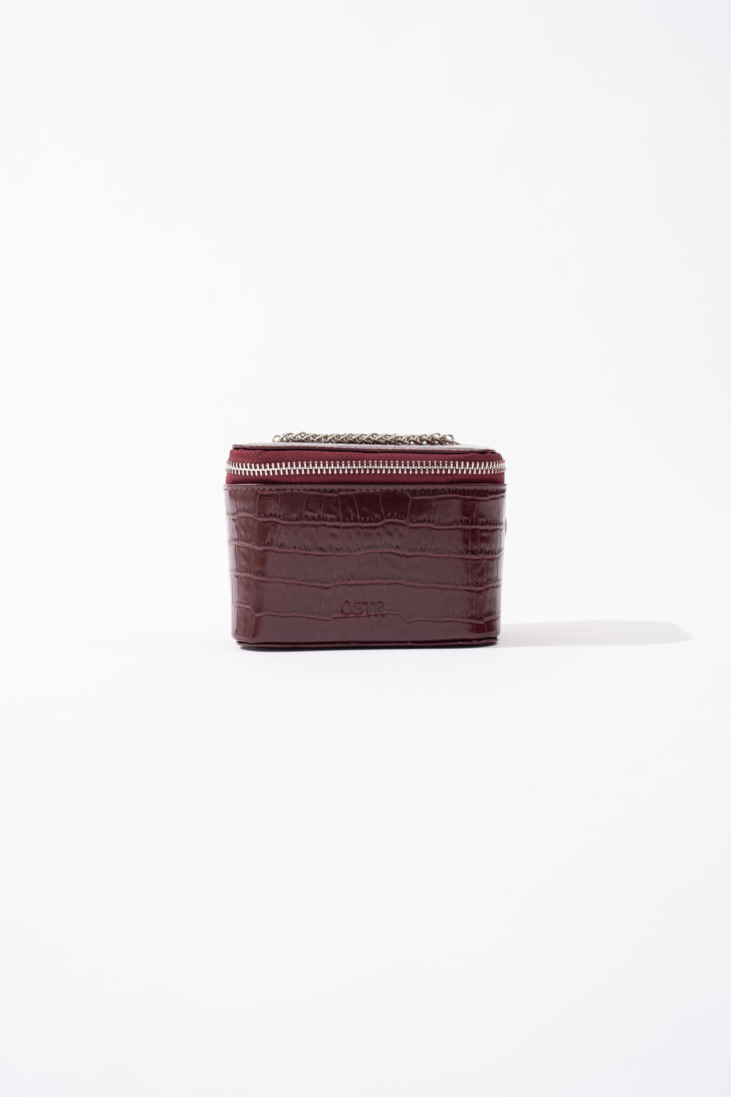 OSTR Croc Burgundy