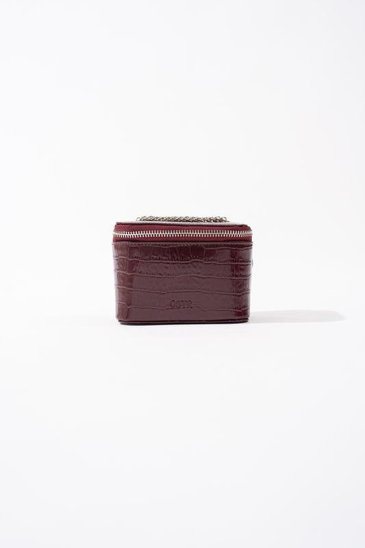 OSTR Croc Burgundy