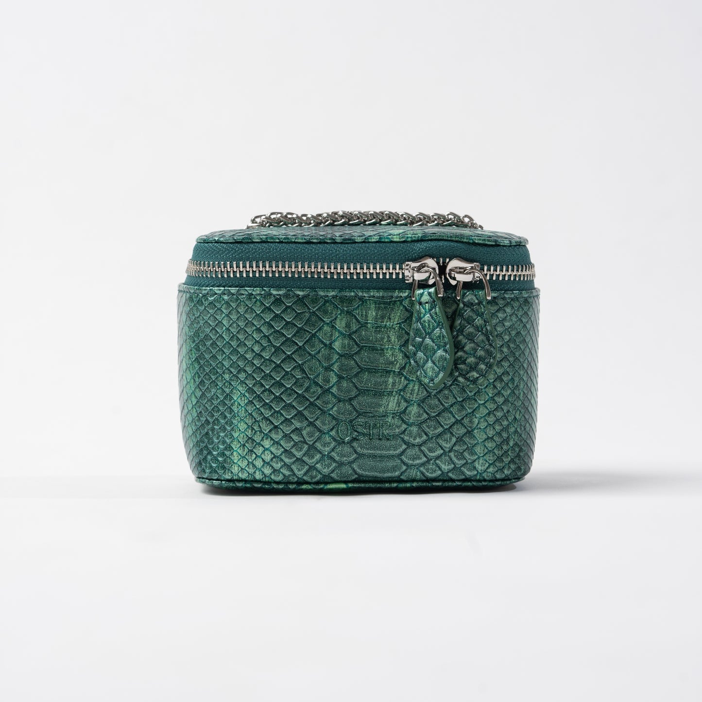 Lizard Emerald Ostr Bag