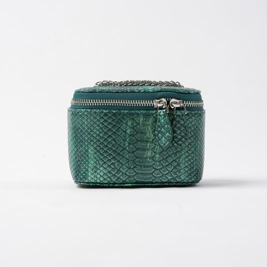 Lizard Emerald Ostr Bag